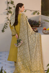 3 Piece Unstitched Embroidered Lawn Suit