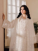 3 Piece Unstitched Embroidered Lawn Suit