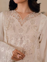 3 Piece Unstitched Embroidered Lawn Suit
