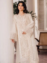 3 Piece Unstitched Embroidered Lawn Suit