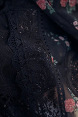 3 Piece Unstitched Embroidered Lawn Suit