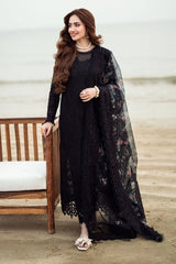 3 Piece Unstitched Embroidered Lawn Suit