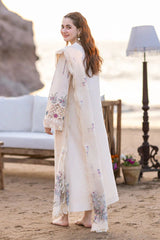3 Piece Unstitched Embroidered Lawn Suit