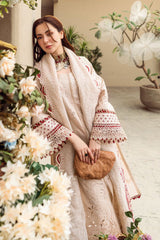 Hania Amir 3 Piece Unstitched Embroidered Lawn Suit