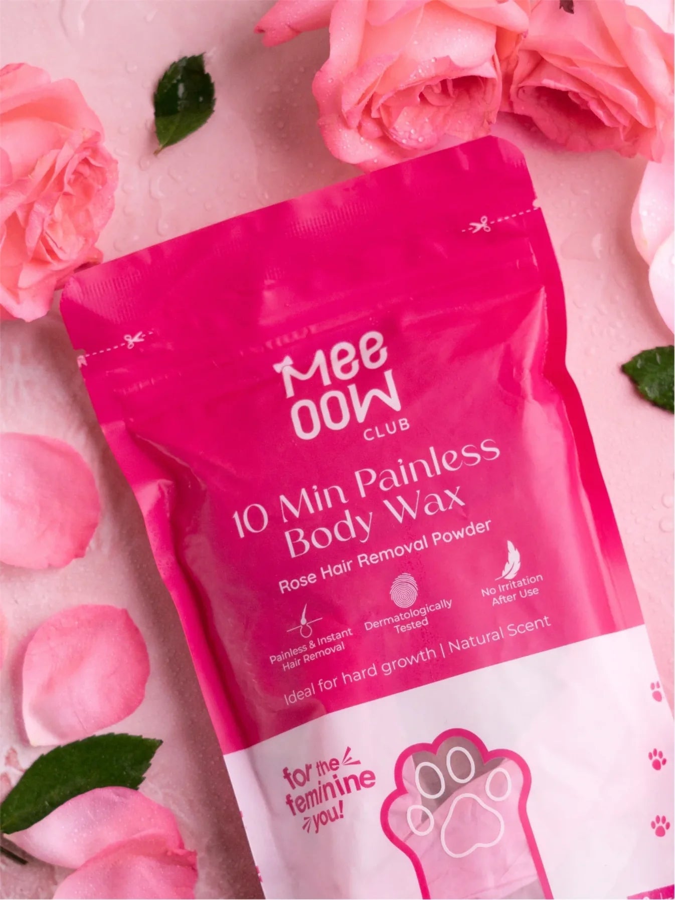 Meow Body Hair Removal Wax Powder
