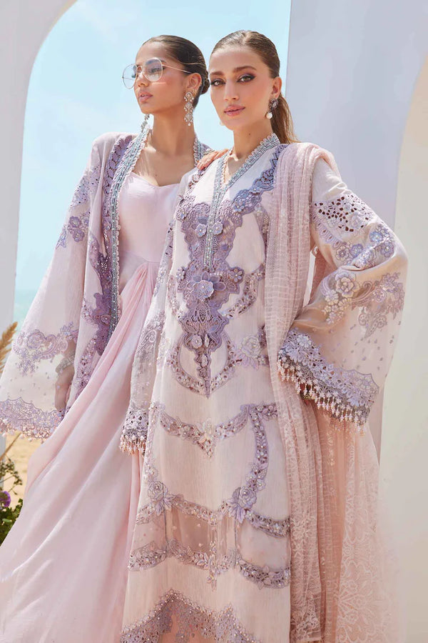 3 Piece Unstitched Embroidered Jacquard Lawn Suit