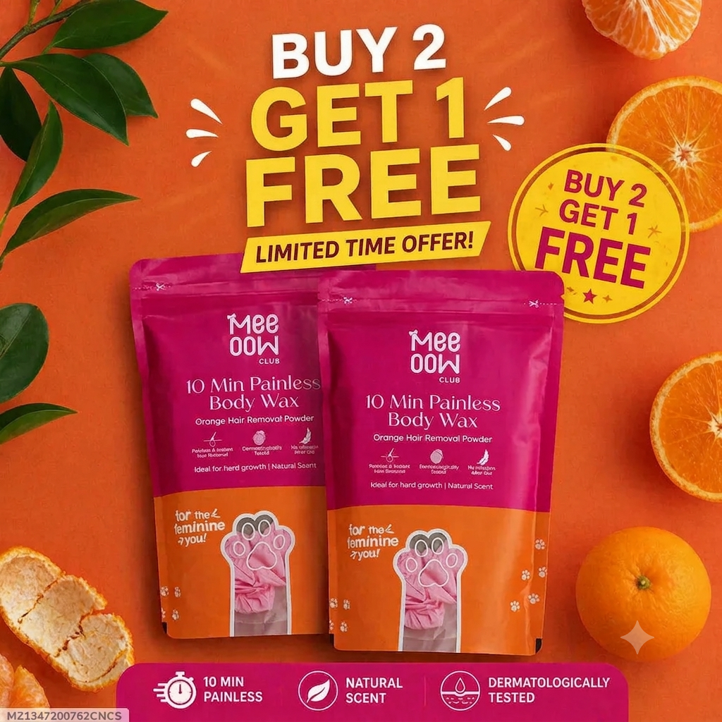 Meow Body Hair Removal Wax Powder