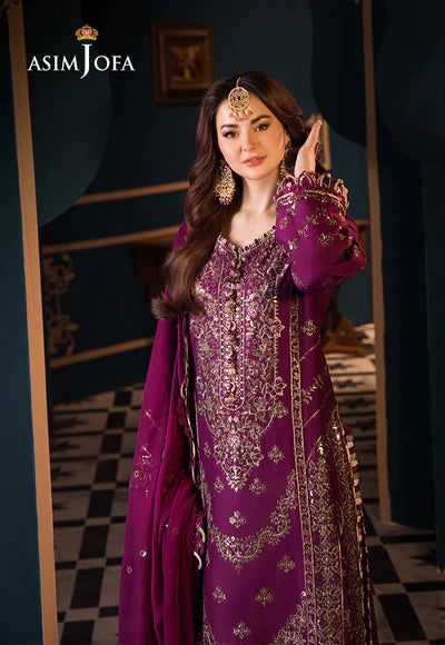 Hania Amir 3 Piece Unstitched Embroidered Lawn Suit