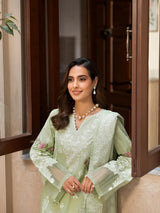 3 Piece Lawn Suit-Embroidered (Unstitched)