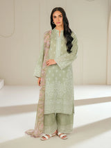 3 Piece Lawn Suit-Printed (Unstitched)