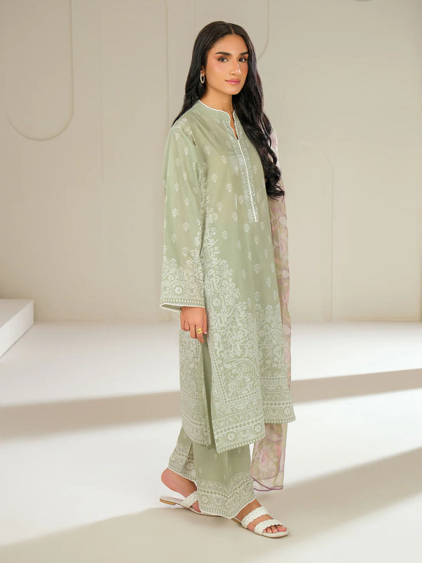 3 Piece Lawn Suit-Printed (Unstitched)